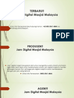 PUSAT!!, +62 852-2561-4844, Jam Digital Masjid Malaysia