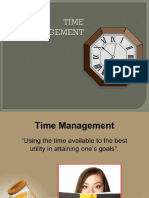 Time Management(Gs)