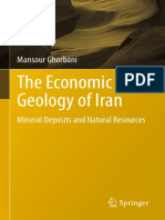 The Economic Geology of Iran - Mineral Deposits and Natrual Resources PDF