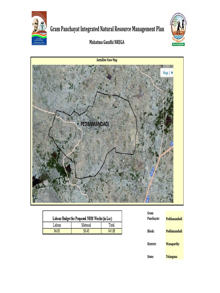 Peddamandadi Gram Panchayat NRM Plan | PDF | Surface Runoff | Drainage ...
