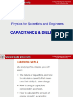 Capacitance & Dielectric: Physics For Scientists and Engineers