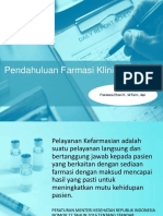 Pendahuluan Farmasi Klinis