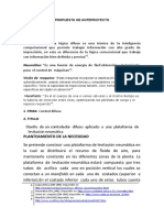 Documento  anteproyecto