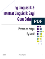 Linguistics Umar PDF