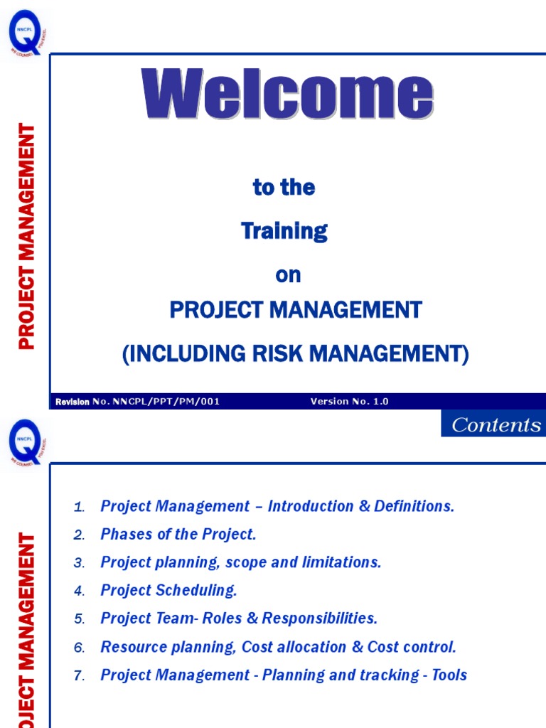 AS9100 Risk Management Training Guide | PDF | Project Management | Risk ...