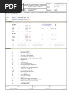 Design Calculation of Spherical MSM Fixed Bearing - 319 MT