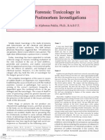 Forensic Toxicology in Postmortem Investigations: Tech Com: by Alphonse Poklis, PH.D., D.A.B.F.T