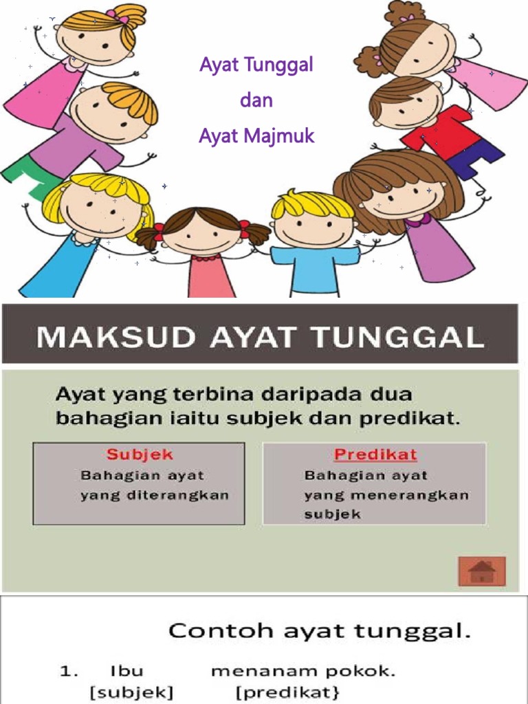 Ayat Tunggal Dan Ayat Majmuk Pdf