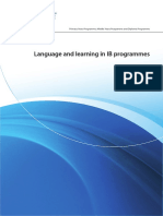 Language and Learning in IB Programmes