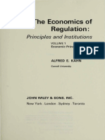 The Economics of Regulation Principles and Institutions Vol 1 2 PDF