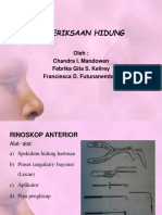 Pemeriksaan Hidung