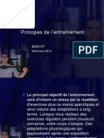 Principes de L'entraînement