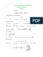 FISICA APLICADA AGRONOMIA – CS. AMBIENTALES RESUMEN DE FORMULAS 1o PARCIAL