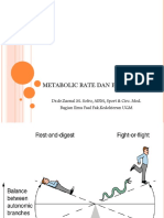Metabolic Rate Dan BMR: DR - Dr.zaenal M. Sofro, AIFM, Sport & Circ. Med. Bagian Ilmu Faal Fak - Kedokteran UGM