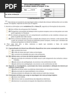 1º Teste - 1º Período 8º Ano( 2)Docx