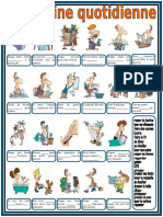 La Routine Quotidienne Solution Comprehension Ecrite Texte Questions Comprehension 31319