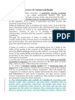 General Utility Services of Commercial Banks: Transactions. They Are Called Authorized Dealers. The Bank