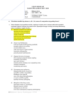 Bahasa Jawa K13 Cadangan (Soal) - 1