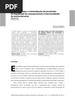 do entorpecimento ao anestesiamento