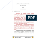 Pedoman Penatalaksanaan TB (Konsensus TB) : Health Organization (WHO) Telah Mencanangkan Tuberkulosis