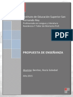 Planificacion Literatura Gauchesca-2 PDF
