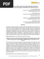 O Arquivo Ou o Indício de Uma Falta