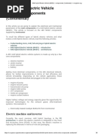 Mild Hybrid Electric Vehicle (MHEV) - Components (Continental)