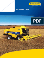 CS660 Super Flow colheitadeira New Holland