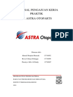 PT Astra Otoparts Proposal Kerja Praktik