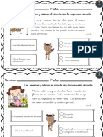 Bonitas Fichas para Trabajar Las Lecturas Comprensivas PDF