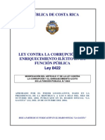 Ley Contra La Corrupcion Enrequecimiento Ilicito Nâ° 8422m1