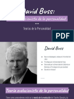 David Buss: Teoría Evolucionista de La Personalidad