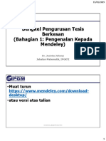 Panduan - Bengkel Pengurusan Tesis Berkesan - 01mendeley PDF