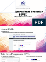 Standar Operasional Prosedur SIVIL New