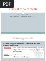 Cinemática Da Partícula