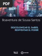 3 - Boaventura de Sousa Santos - Descolonizar El Saber, Reinventar El Poder
