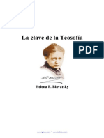 La Clave de La Teosofia Blavatsky PDF