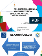 La Historia Del Currículum en La Investigación Hístorico-Educativa Actual