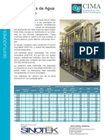 Cima Destiladores Multiefecto Esp