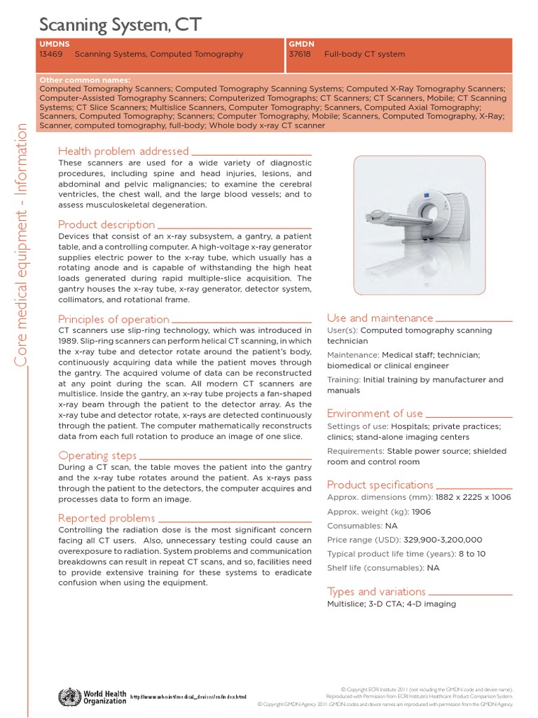 Scanning CT | PDF | Tomography | Ct Scan