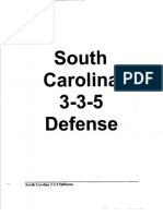 South Carolina 35 Stack Defense