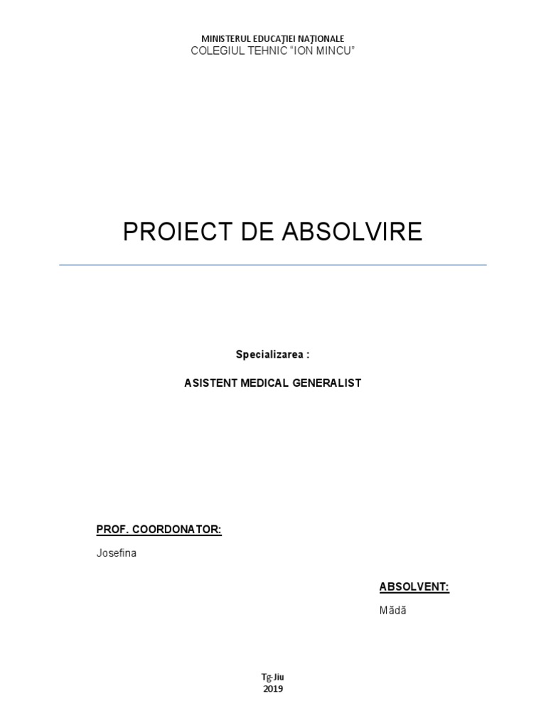 Proiect CA Exemplu | PDF