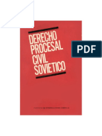 Derecho Procesal Civil Soviético PDF