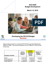 3-12-19 FY 2020 Budget Presentation