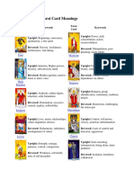 Tarot Card Meanings PDF