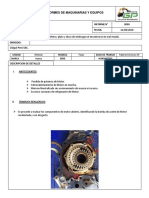 Informe Reparacion de Motor Minivan