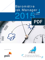 Le Baromètre Du Risk Manager 2015 - 4e Édition