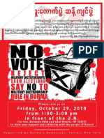 NO Vote - 29Oct2010