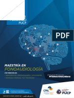 Brochure Maestria Fonoaudiologia 2018 PDF