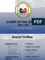 Court of Tax Appeals: by Anna Alyssa J. Robledo